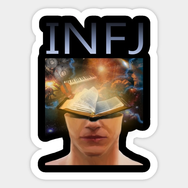 INFJ Sticker by PeggyNovak